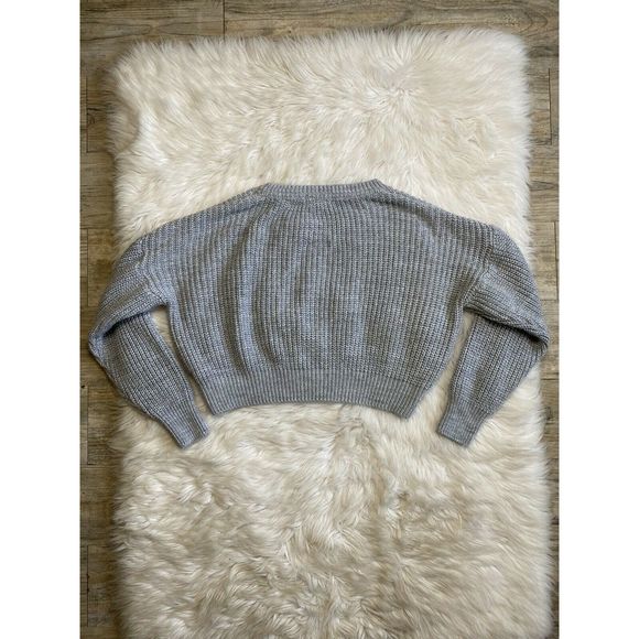 Urban Outfitters Size Small Cropped Knit Sweater - Picture 3 of 6
